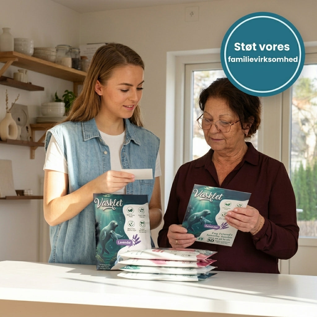 Miljøvenlige Vaskestrimler
